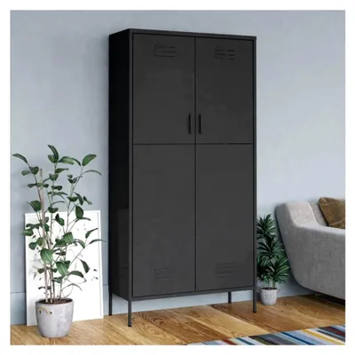 Produktbild von Kleiderschrank Anthrazit 90x50x180 cm