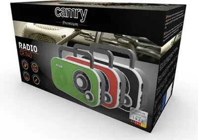 Obrázek produktu pro Camry Premium CR 1140g, Cestovní, Analog, Černá, Šedá, Bílá