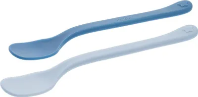 Produktbild von AKUKU Löffelset zum Erlernen des Fütterns - blau, 2 Stück.