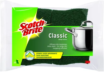 Produktbild von Scotch-Brite CLC2 Cellulose-Schwamm Classic Farbe: gelb/grün
