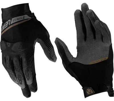 Produktbild von Leatt ADV X-Flow 5.5 Short Motorrad Handschuhe, schwarz, L