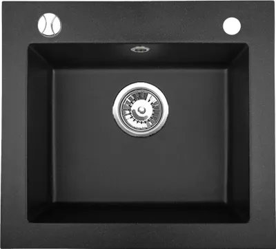 Produktbild von Granitspüle Küchenspüle Einbauspüle Spüle Granit 48,5 x 44 cm