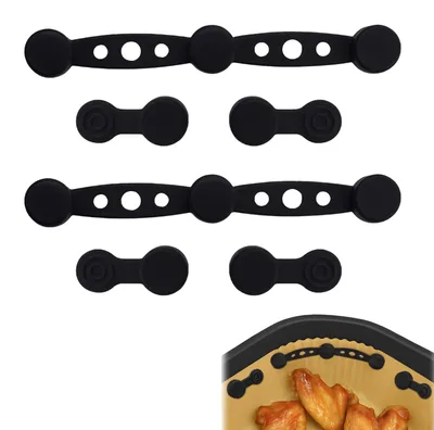 Obrázok produktu pre 6 magnetických držiakov na fritézu, vyrobených zo silikónu