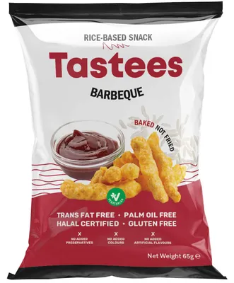 Produktbild von Tastees Barbeque 65g