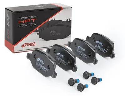 Obrázek produktu pro REMSA 0727.00, sada brzdových destiček, zadní brzdy, pro vozidla FIAT PANDA (169), 500 (312), 500 C (312), PUNTO (188), a pro modely ABARTH 500 / 595 / 695 s třídvřebovou karoserií (312)
