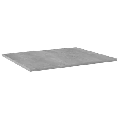 Zdjęcie produktu dla vidaXL Półki do regału, 8 szt., kolor betonowy, 60 x 50 x 1,5 cm, materiał drewnopochodny