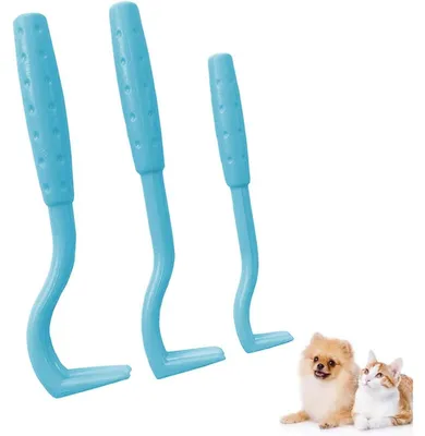 Productafbeelding van Teeklemset, 3 maten, blau, geschikt voor hond, kat, paard en mensen