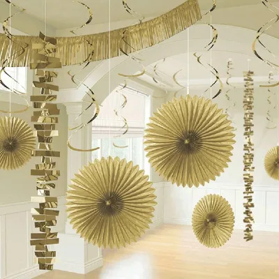 Productafbeelding van Decoratie Kit Goud - 18 delig
