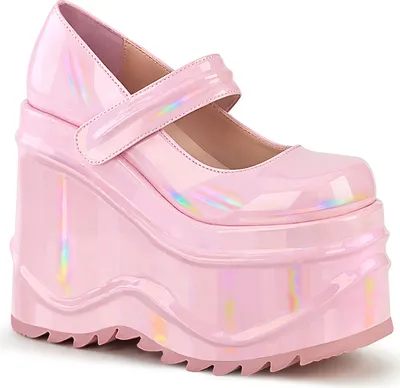 Produktbild von WAVE-32 Damen Sandale von DemoniaCult, Rosa  , EU 36, US 6
