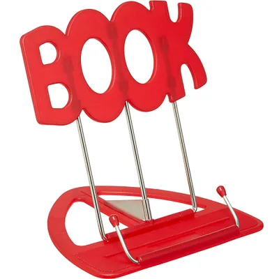 Immagine prodotto di Leggio WEDO BOOK, con base in plastica, rosso