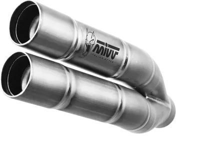 Image de MIVV Double Gun Slip-on d'échappement en acier inoxydable approuvé pour DUCATI Multistrada V2/S