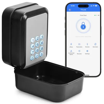 Obrázok produktu pre Inteligentná skrinka na kľúče, Bluetooth zámková skrinka, podporuje aplikáciu