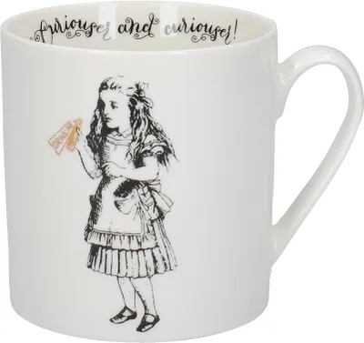 Zdjęcie produktu dla Porcelanowy kubek Alicja w Krainie Czarów