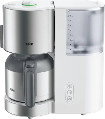 Produktbild von IDCollection KF 5105 weiß/Edelstahl Filterkaffeemaschine