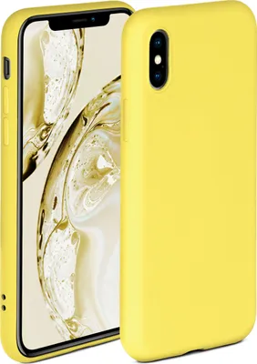 Produktbild von Soft-Case für Apple iPhone X / iPhone XS, Farbe:Narzissengelb