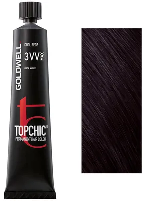 Produktbild von Goldwell Topchic Max Shades, Violett, 3VV MAX, Dark Violet, Unisex, 60 ml, Alle Haare