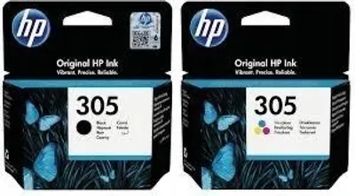Obrázek produktu pro HP 305 3YM60AE 2ml + 3YM61AE 2ml inkoust CMYK originální sada