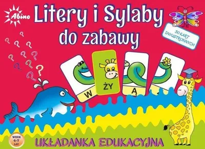 Produktbild von Litery i sylaby do zabawy