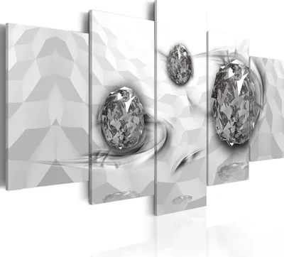 Produktbild von Leinwandbilder 200x100 cm a-A-0170-b-o Vlies Leinwandbild 5 tlg Kunstdruck modern Wandbilder XXL Wanddekoration Design Wand Bild ABSTRAKT