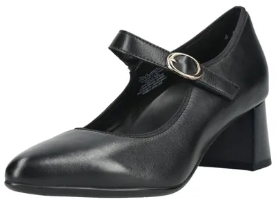 Produktbild von ara Pumps aus Leder mit breitem Blockabsatz und verstellbarem Riemen