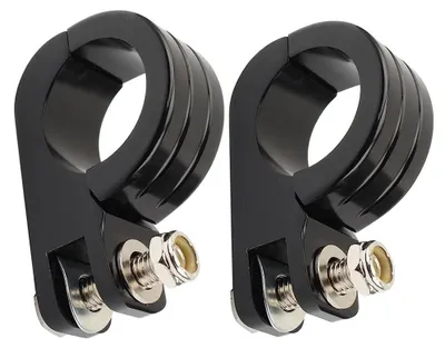 Obrázok produktu pre Elzusha - Montážna konzola na upevnenie opierok pre motocykle, čierna, 38 mm