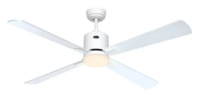 Immagine prodotto di Ventilatore da soffitto ECO NEO III 132 Bianco - Wengé/Argento WiFi con luce