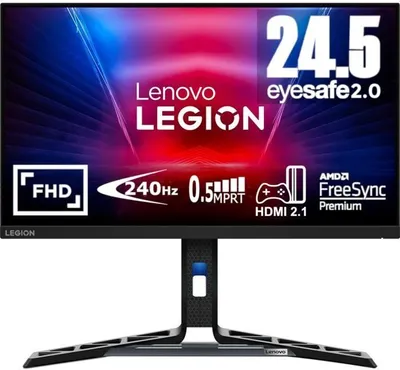 Obrázek produktu pro Lenovo Legion R25f-30, 62,2 cm (24.5"), 1920 x 1080 px, Full HD, LED, 7 ms, Černá