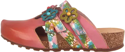 Produktbild von Laura Vita Clogs & Hausschuhe in Übergrößen Pink Brcyano 20 Fushia große Damenschuhe