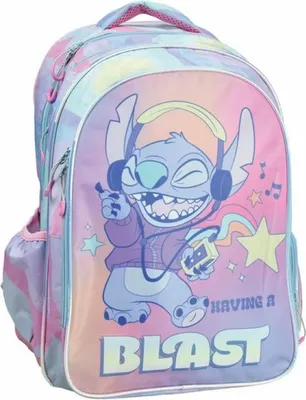 Immagine prodotto di Zaino scolastico Stitch in festa