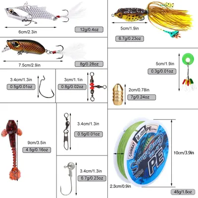 Produktbild von Angelrute und Rolle Combo, Teleskoprute, 12 +1 BB Spinnrolle, mit Tragetasche, für Angelausrüstung