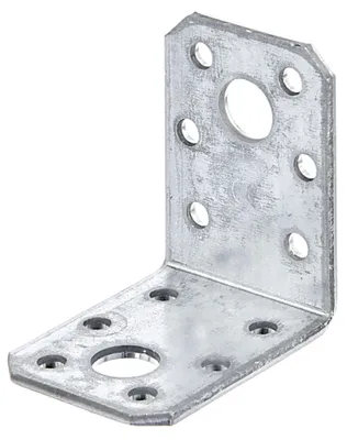 Immagine prodotto di Alberts 846527 Connettore angolare, zincato sendzimir, 50 x 50 x 35 mm, set da 150