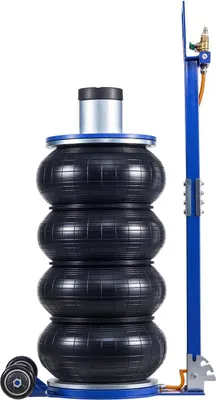 Produktbild von Air Jack, 6 Ton Quadruple Bag Airbag Jack, Lift Up to 673 mm with Heightened Column, Adjustable Handle & Thick Rubber Pad, 2-5 s Fast Lifting Pneumatic for Car, SUV, Pickup Truck Repair, Garage