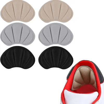 Produktbild von Paar Fersenpolster, Fersenpolster aus Mesh für Stiefel, wiederverwendbare, selbstklebende Fersenschoner