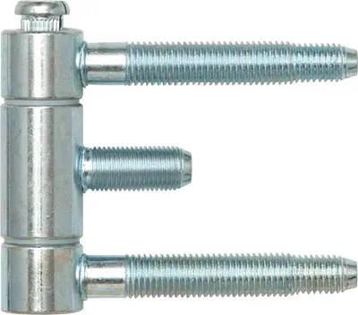 Produktbild von SFS Stahlzargenband (Türband) 3-teilig, Einbohrband 18x61mm Stahl verzinkt
