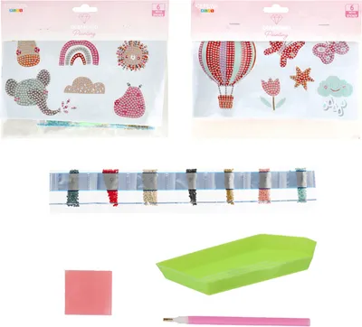 Produktbild von Diamond Painting Sticker, 2/s, 6er Set