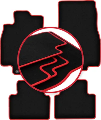 Immagine prodotto di Tappetini CARLUX-RED per: Mercedes Classe A W169 berlina (2004-2012)
