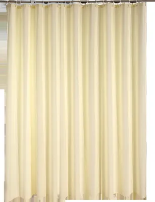 Produktbild von Duschvorhang, schimmelfest, waschbar, wasserabweisend, strapazierfähig, gewichteter Stoff, Duschvorhänge (120 x 200 cm)
