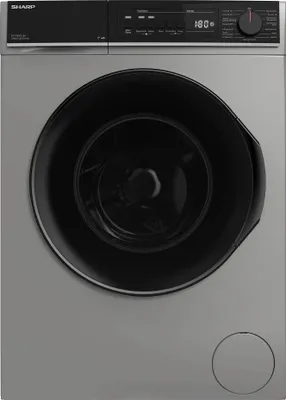 Produktbild von Sharp ES-PRO014SA-DE Waschmaschine 10 kg Silber AllergySmart WIFI VeeZy App