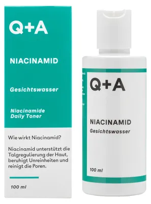 Zdjęcie produktu dla Q+A Tonik do twarzy z niacynamidem wspomaga regulację wydzielania sebum 100ml
