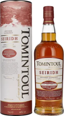 Produktbild von Tomintoul Seiridh 700ml 40% Vol.