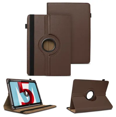 Produktbild von Tablet Tasche für XGODY P60 / P60 Pro Hülle Schutzhülle Cover 360 Drehbar CaseFarben:Braun