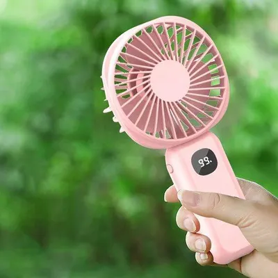 Produktbild von Handgezaagde, draagbare ventilator met batterij, luchtkoeler voor groententeelt