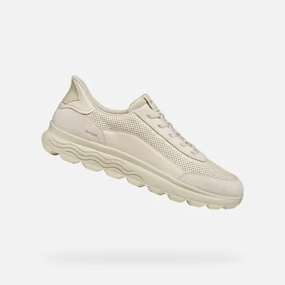 Produktbild von Geox Cremefarbene Herren-Sneaker Spherica Plus Fast in 45