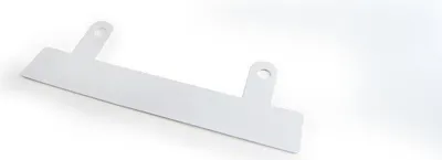 Image de GBC languette de reliure pour dossiers thermiques, en PVC, blanc