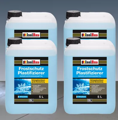 20L Beton-Zusatzmittel Frostschutz Plastifizierer Betonverflüssiger Verflüssiger