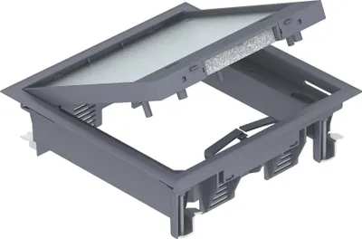 Obrázek produktu pro Vložka zařízení velká - Instalační krabice pro podlahové potrubí GES4-2U10T 7011