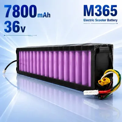 Produktbild von E-Scooter-Akku - Li-Ionen-Akkupack für M365 - 36 V - 7800 mAh - 10S3P - BMS-Schutz - Wasserdicht - 1 Stück