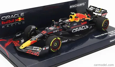 Imagen del producto de Accesorios para maquetas, modelo Minichamps F1 RB18, número 11, escala 1:43