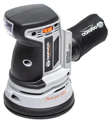 Produktbild von AKKUBETRIEBENER EXZENTER-SCHLEIFMASCHINE DAEWOO DALOS18-1 125 mm