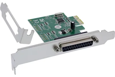 Obrázok produktu pre InLine 76625E, Pcie, Paralelný, Samec, Nízky profil, PCIe 1.1, Taiwan